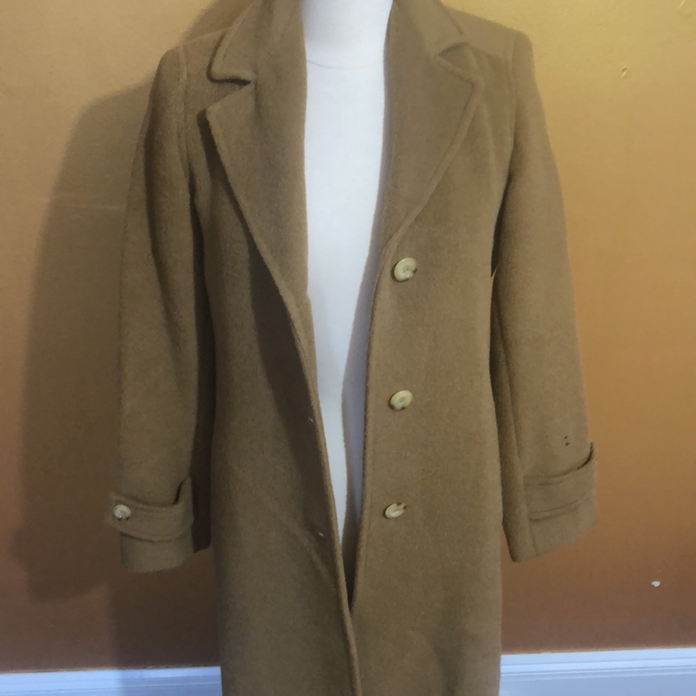 bill blass Camel Teddy Coat - Picture 6 of 16